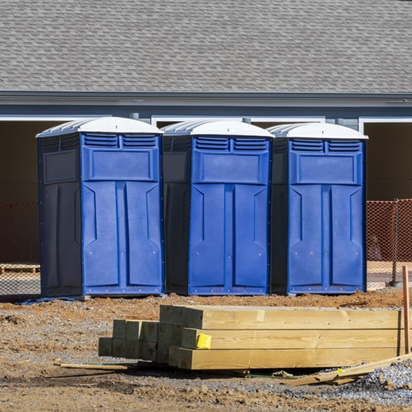 how do you ensure the porta potties are secure and safe from vandalism during an event in Coulterville CA